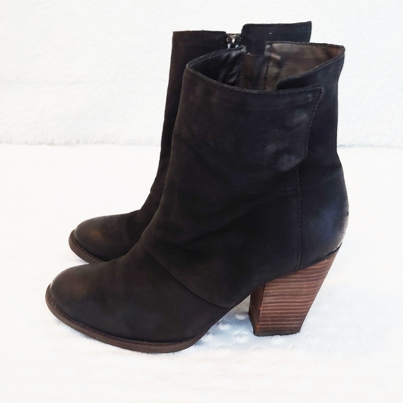 Aldo Shoes - Aldo Black Boots Leather Heeled Size 8.5